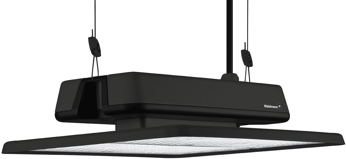 Luminaire industriel ACANEO.BLACK suspendu