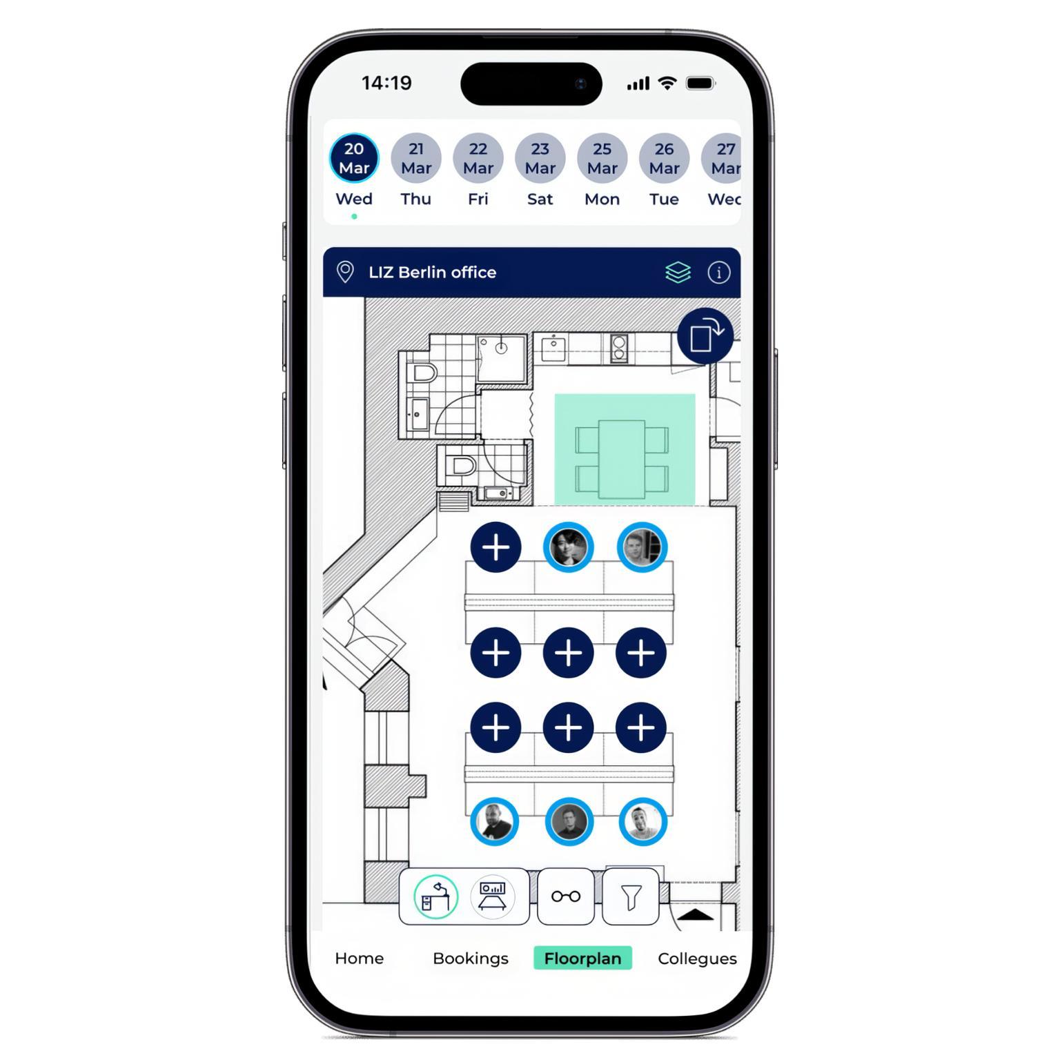 Pilotage par application et gestion des espaces